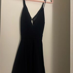 Elegant Navy Blue Sleeveless Dress from Windsor